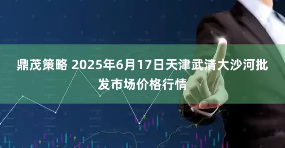 鼎茂策略 2025年6月17日天津武清大沙河批发市场价格行情