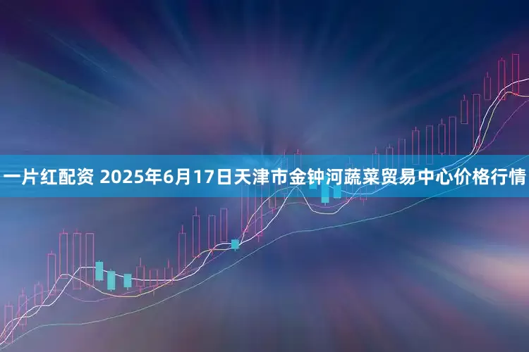 一片红配资 2025年6月17日天津市金钟河蔬菜贸易中心价格行情