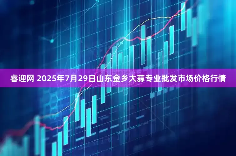 睿迎网 2025年7月29日山东金乡大蒜专业批发市场价格行情